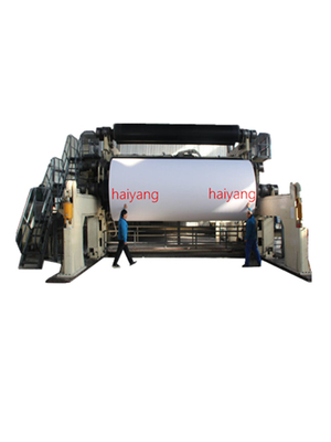 Papierherstellungs-Maschine des riesiges Rollena4 40g/M2 2400 Millimeter Weizen-Stroh-