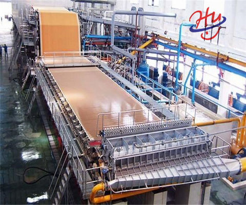2400mm 100m/Min Kraft Paper Making Machinery für geriffeltes Papier