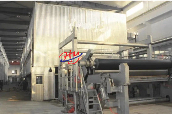 120 - dauerhafte Rolle 800m/Min Kraft Paper Mill Machine runzelte 2100mm