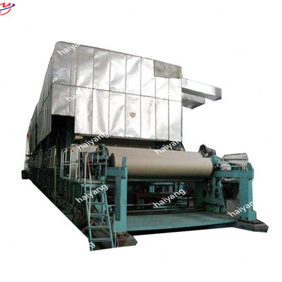Überschüssiger Karton, der Kraftpapier-Herstellungs-Maschinerie 3800mm aufbereitet