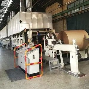 Zement-Säcke bereiteten überschüssige Kraftpapier-Maschine 200T/D auf